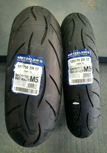 Coppia gomme moto metzeler - gomme,